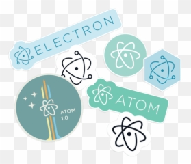 Products U2013 Github - Atom Stickers png