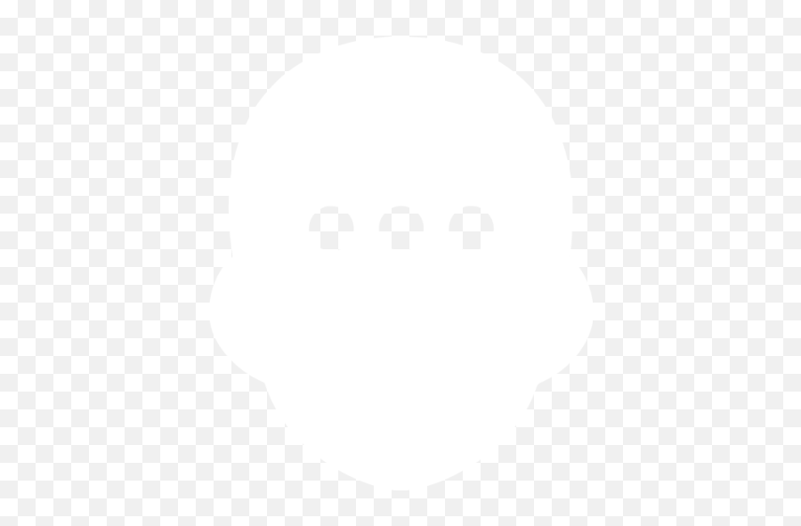 White Neutral Dicision Icon - Free White Head Icons Dot Png,Neutral Face Icon