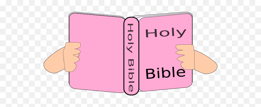 Pink Bible Clipart Png Image With No - Bible Clipart Pink,Bible Clipart Png