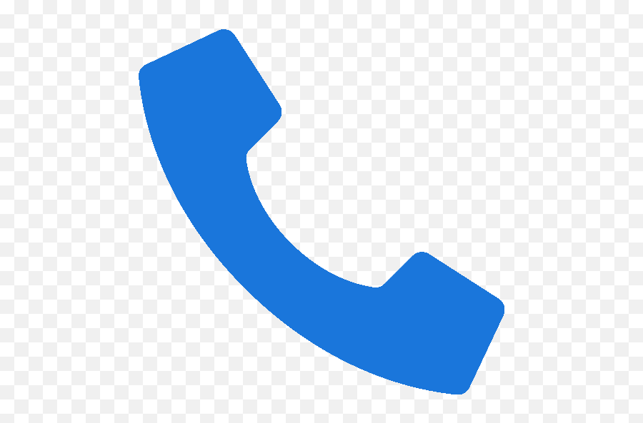Contact - Blue Phone Icon Vector Png,Phone Contacts Icon