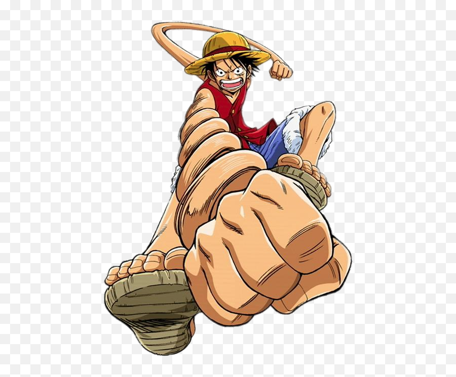 Check Out This Transparent One Piece Monkey D Luffy - Monkey D Luffy Punch Png,Fist Png