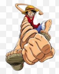 Check Out This Transparent One Piece Monkey D Luffy - Monkey D Luffy Punch Png,Fist Png