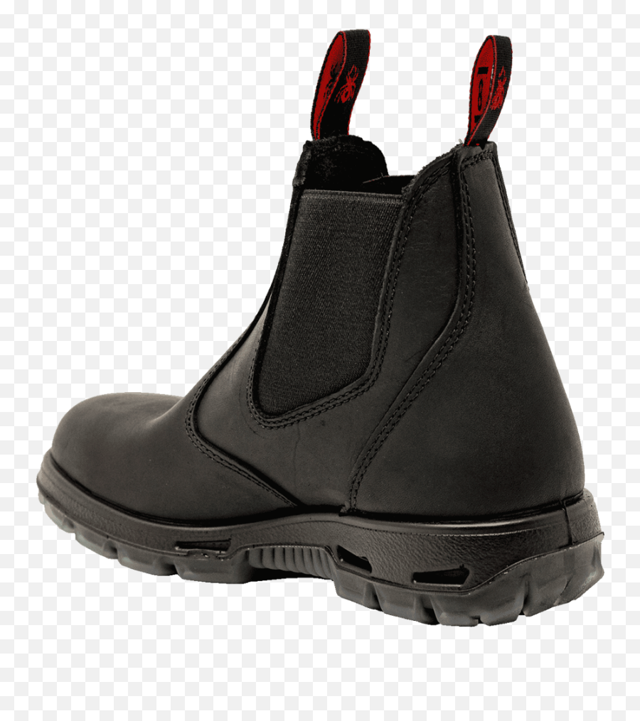 Redback Boots Easy Escape 6 Slip - On Boot With Steel Toe Black Men Slip On Work Boot Png,Icon Mens Boots