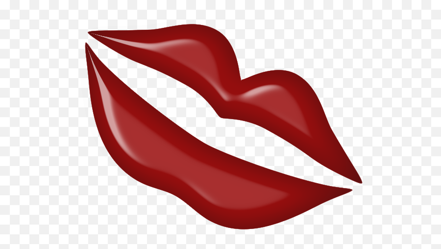 Download Red Kiss Lips Png Clipart - Clip Art,Kiss Lips Png
