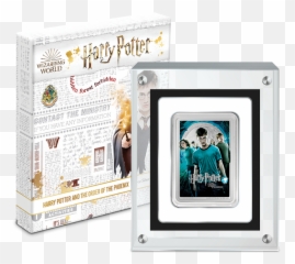 Harry Potter Movie Poster - Harry Potter and the Deathly Stein Filmplakat Silbermünze png