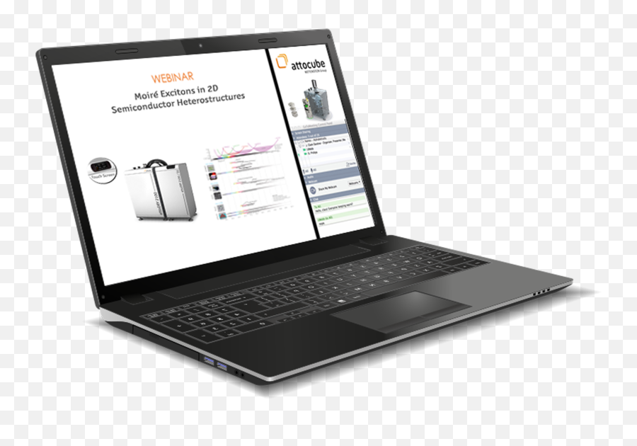 Attocube Webinars - Laptop Hp 1000 Ram 2gb Png,Webinar Icon Png