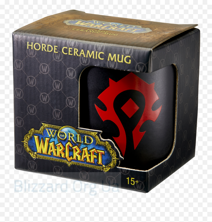 World Of Warcraft Logo Mug - Horde World Of Warcraft Png,Warcraft Logo