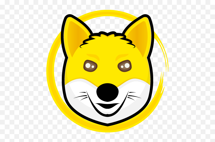 Doge Yellow Coin Dogey Bscscan Bep20 Smart Contract Png Animal Icon