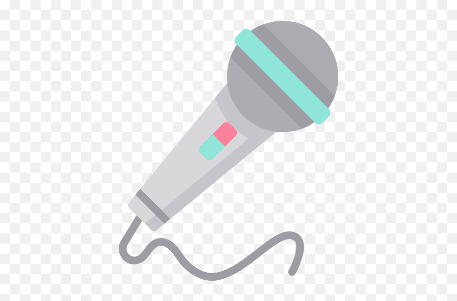 Flat Version Svg Mic Icon Png