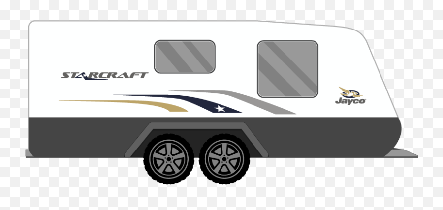 Jayco Starcraft 2 Caravan Stickers - Travel Trailer Png,Starcraft 2 Logo