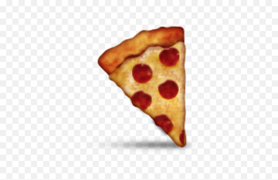 Download Hd Free Png Ios Emoji Slice Of Pizza Images - Pizza Emoji Transparent Background,Ios Emoji Png