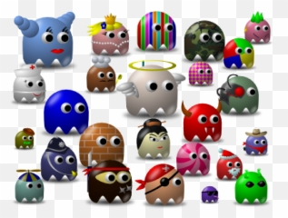 Download Hd Pac - man Ghosts Baddies Tutorial Pacman png