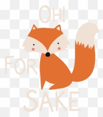 Oh For Fox Sake - Illustration Png,Sake Png
