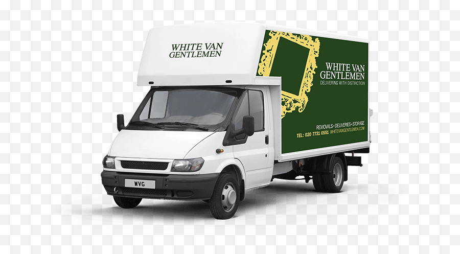 White Van Gentlemen - Removal Van Png,White Van Png