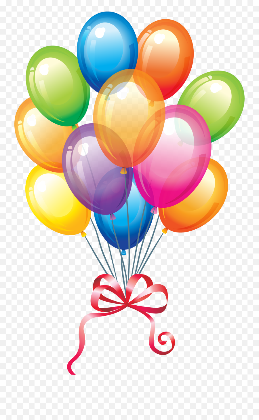 Balloons Transparent Free Download - Balloon Clipart Png,Balloons Background Png