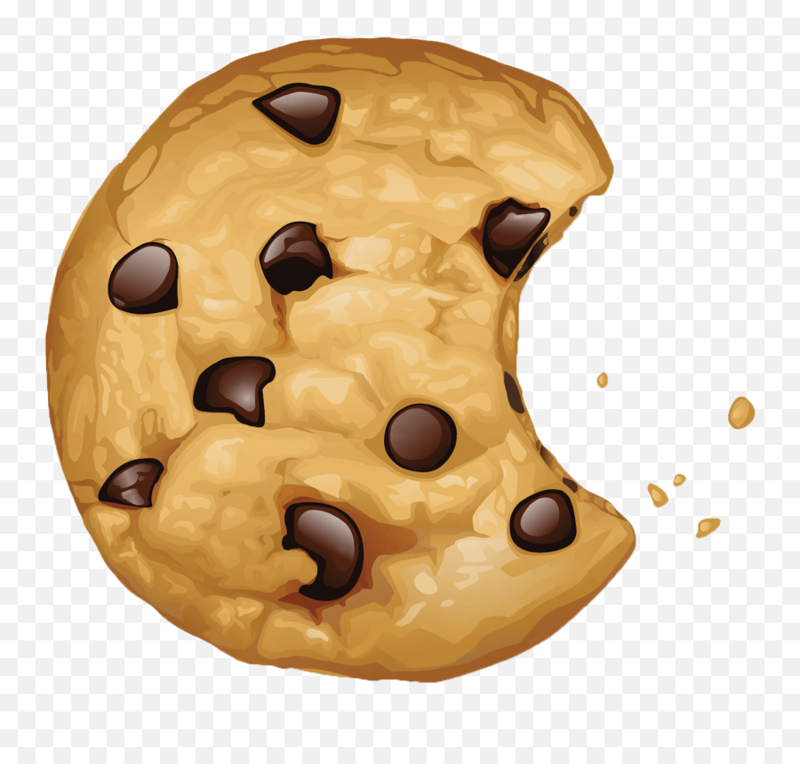 Chocolate Chip Cookie Biscuits Clip Art - Chocolate Chip Cookie Drawing Png,Cookies Png