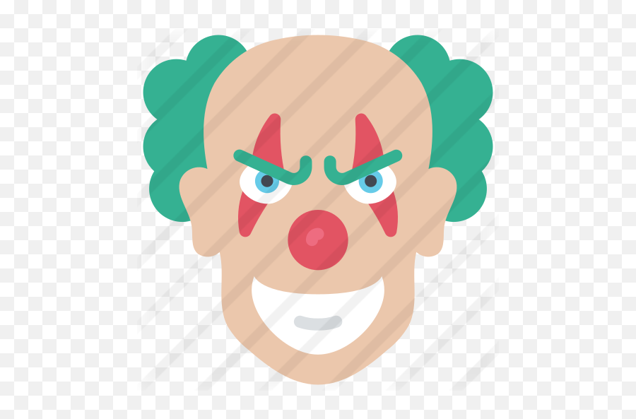 Clown - Free Halloween Icons Cartoon Png,Clown Face Png