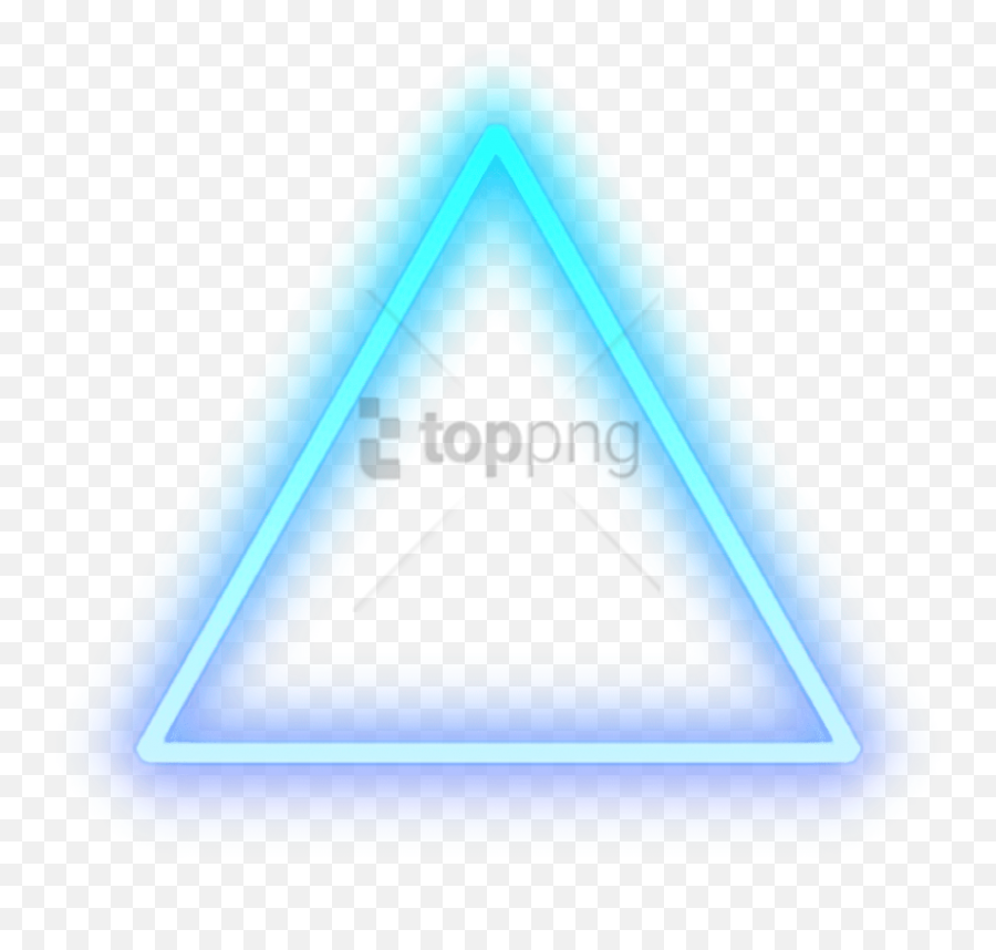 Neon Heart - Triangle Neon Light Png Transparent Png Triangle Png,Neon Line Png