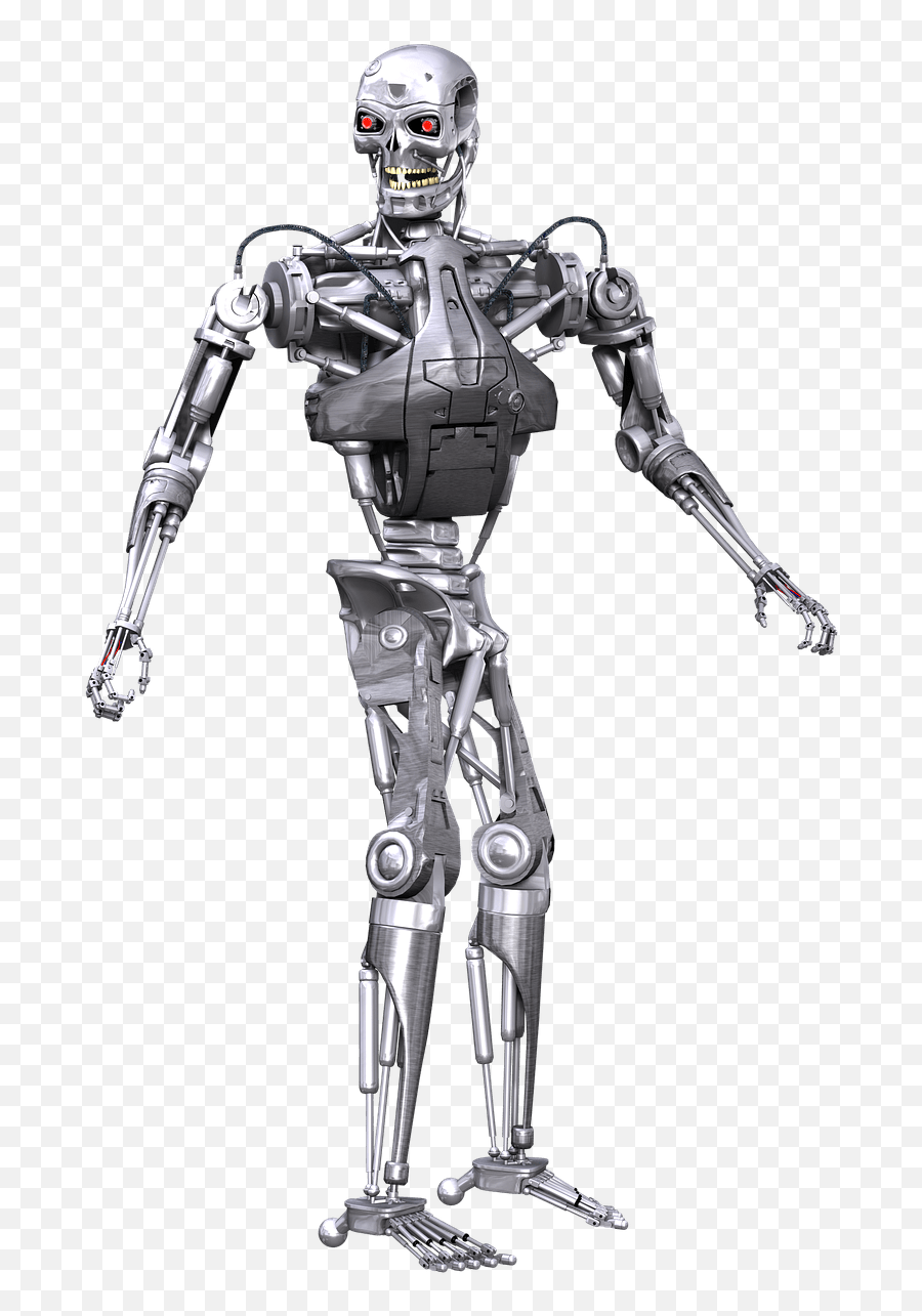 Robot Terminator Transparent Png - Terminator Robot Png,Terminator Png