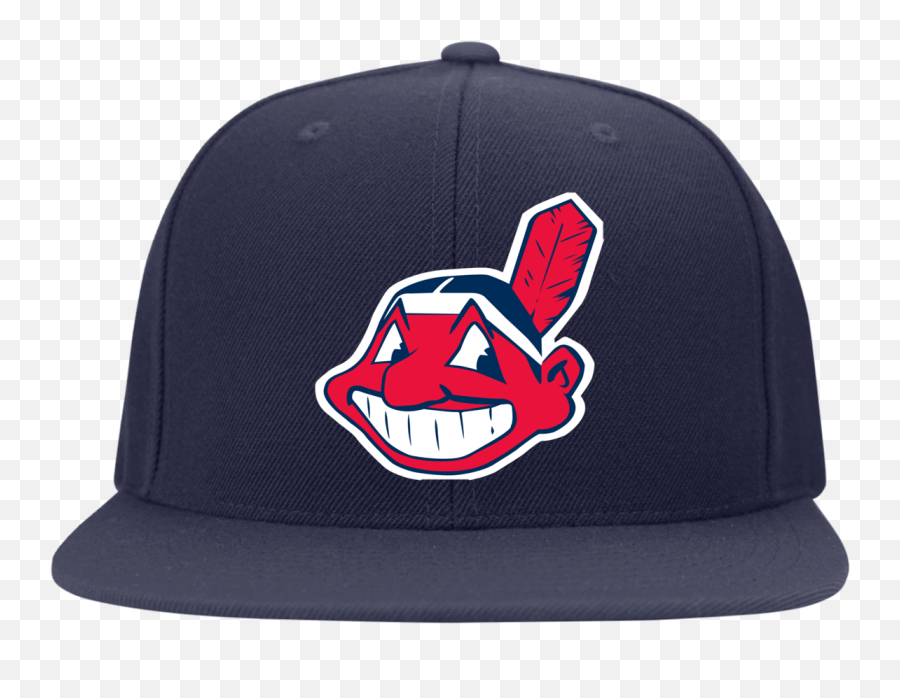 Classic Wahoo Logo Yupoong Flat Bill - Cleveland Indians Png,Cleveland Indians Logo Png