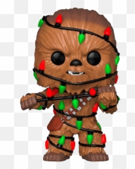 Chewbacca With Lights Pop Vinyl Figure - Funko Star Wars Chewbacca Funko Christmas Png,Chewbacca Png