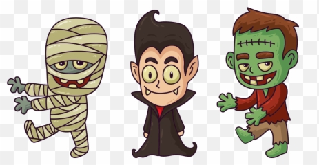 Download Hd Mummy Vampire Frankenstein - Kid Friendly Vampire Pictures For Kids Png,Frankenstein Png