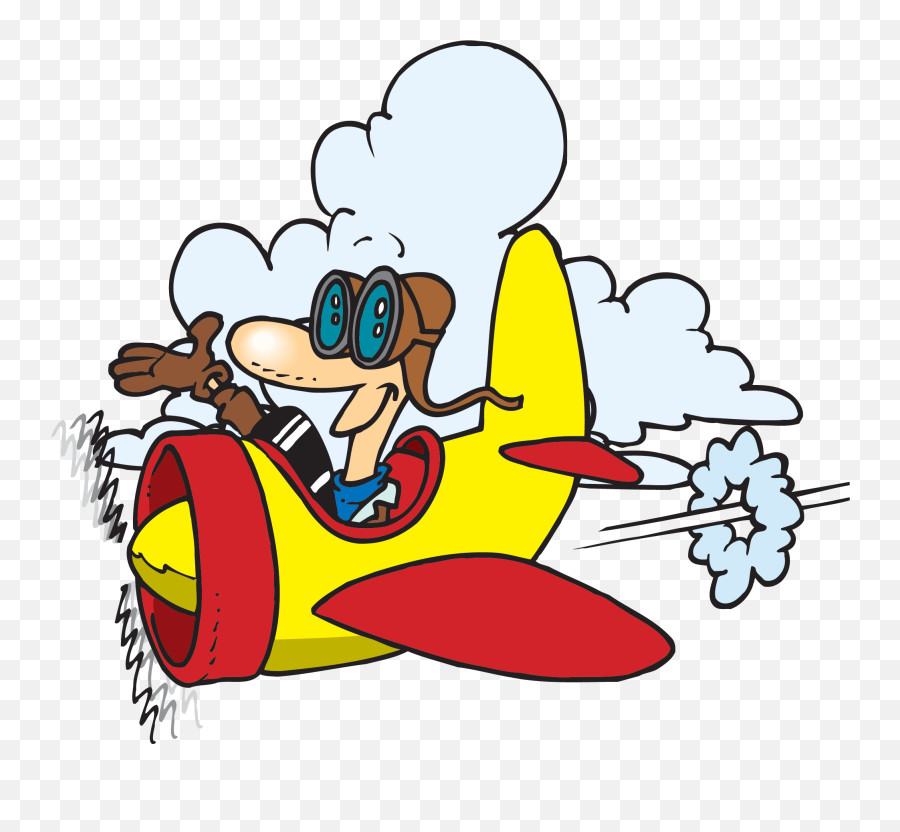 Aeroplane Png - Cartoon Airplane Icon Man On Plane Clipart Animated Aeroplane,Airplane Clipart Png