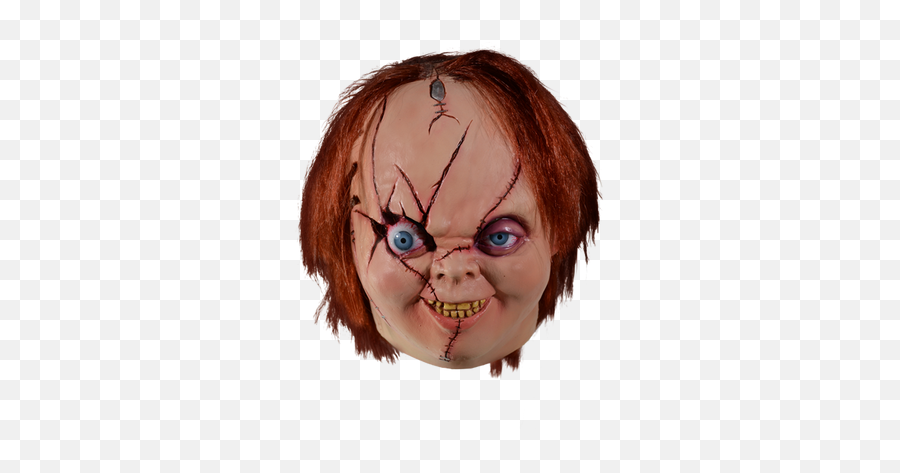 Chucky Version 2 Mask - Bride Of Chucky Scary Chucky Mask Png,Pickle Rick Face Png