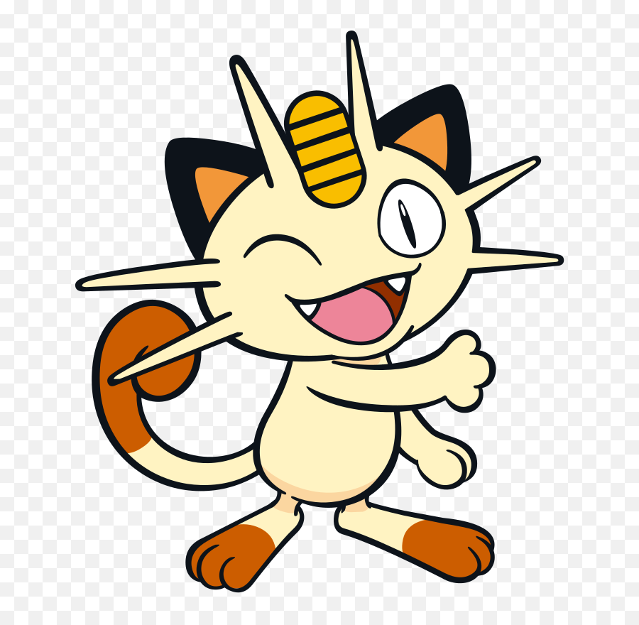 Meowth Pokemon Character Vector Art Pokemon Dream World Meowth Png Meowth Png Free Transparent Png Images Pngaaa Com