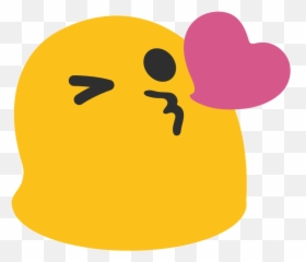 Kiss Heart Emoji Png - Android Blow Kiss Emoji,Emoji Hearts Transparent