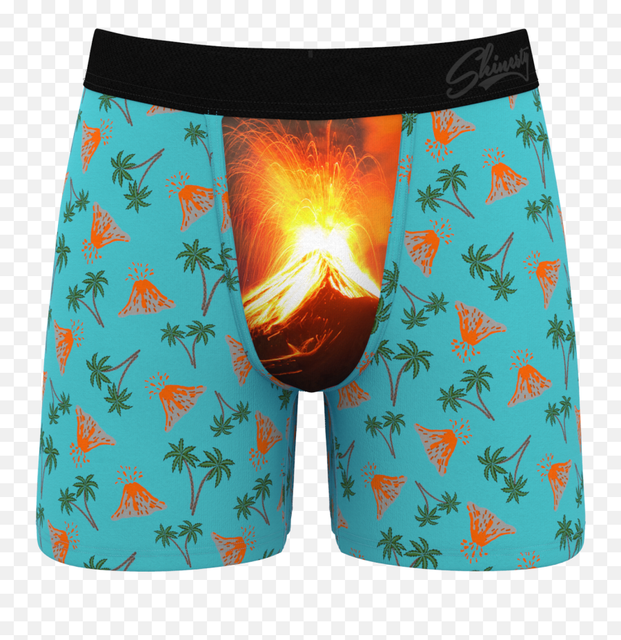 The Eruption Volcano Ball Hammock Boxer Brief - Briefs Png,Volcano Png
