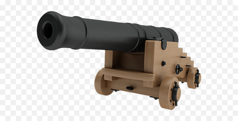 Wooden Support Transparent Png - Transparent Cannon Png,Cannon Transparent