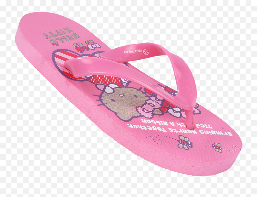 Hello Kitty H300 Girls Pink Flip Flop - Hello Kitty Flip Png,Flip Flop Png