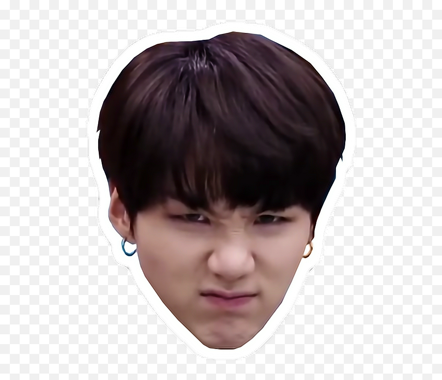 Bts Face Png Picture 471411 - Suga Derp Face Png,Yoongi Png
