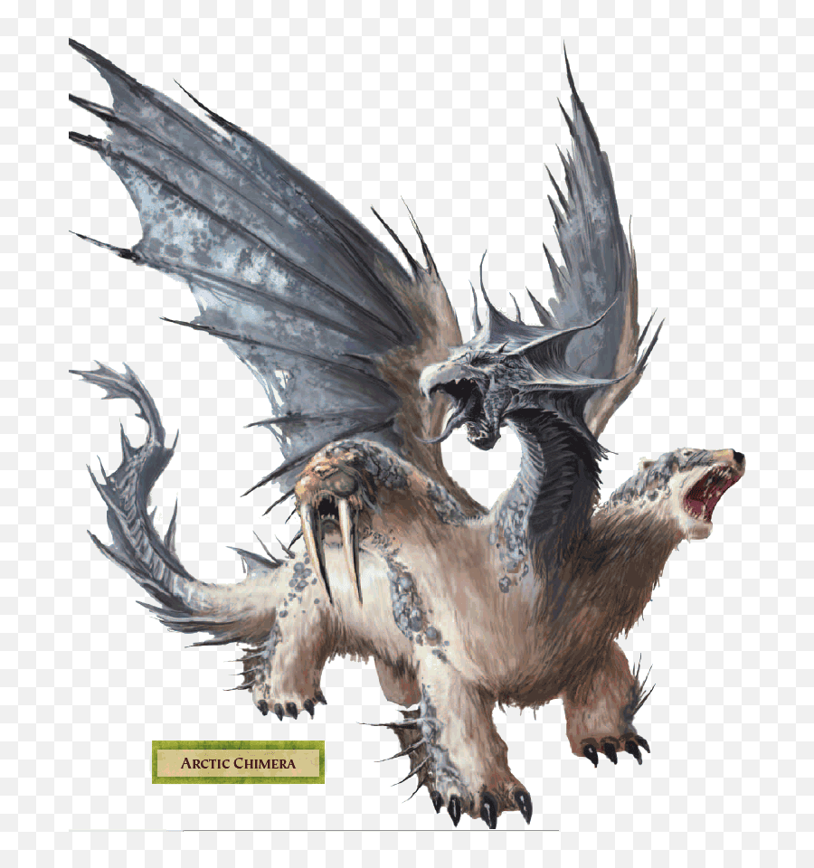 Chimera Png Transparent Images - Dungeons And Dragons Dragon Chimera,Dungeons And Dragons Png