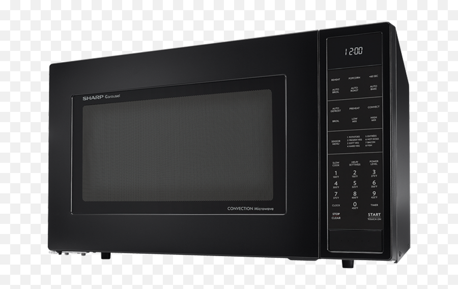 Sharp Appliances - Smc1585bb Sharp Carousel Countertop Microwave Oven Png,Microwave Png