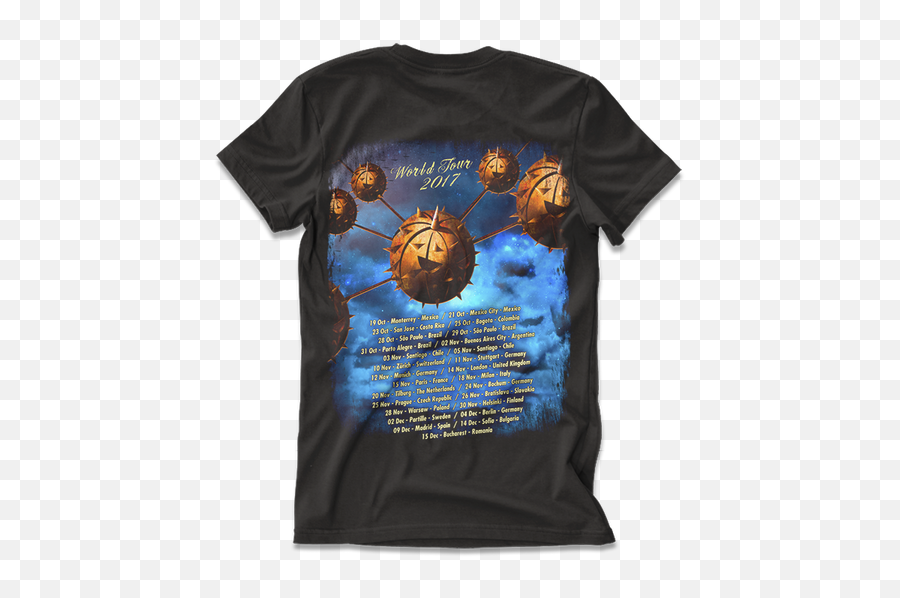 Helloween Pumpkins United Tour T - Shirt Active Shirt Png,Blank White T Shirt Png