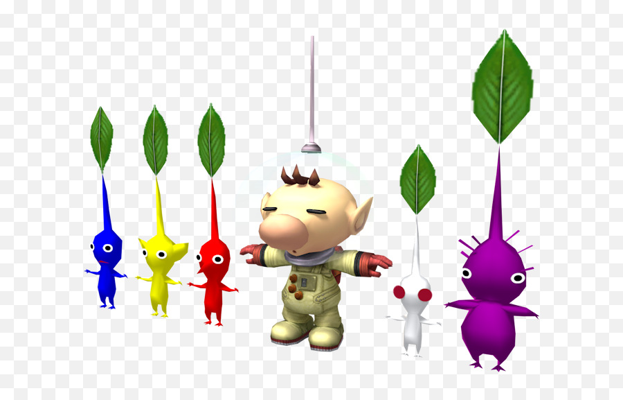 Wii - Olimar And Pikmin Png,Pikmin Png