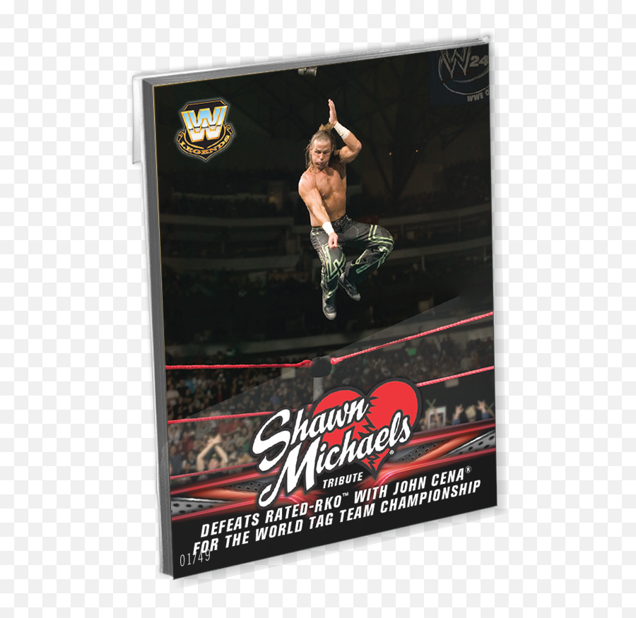 2018 Topps Wwe Heritage Oversized Complete Shawn Michaels Tribute Part 3 Set - U0027d To 49 Shawn Michaels Png,Shawn Michaels Png