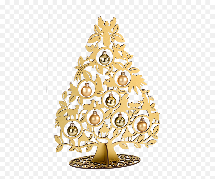 Download Large Gold Tree - Christmas Tree Png Image With No Christmas Day,Large Tree Png