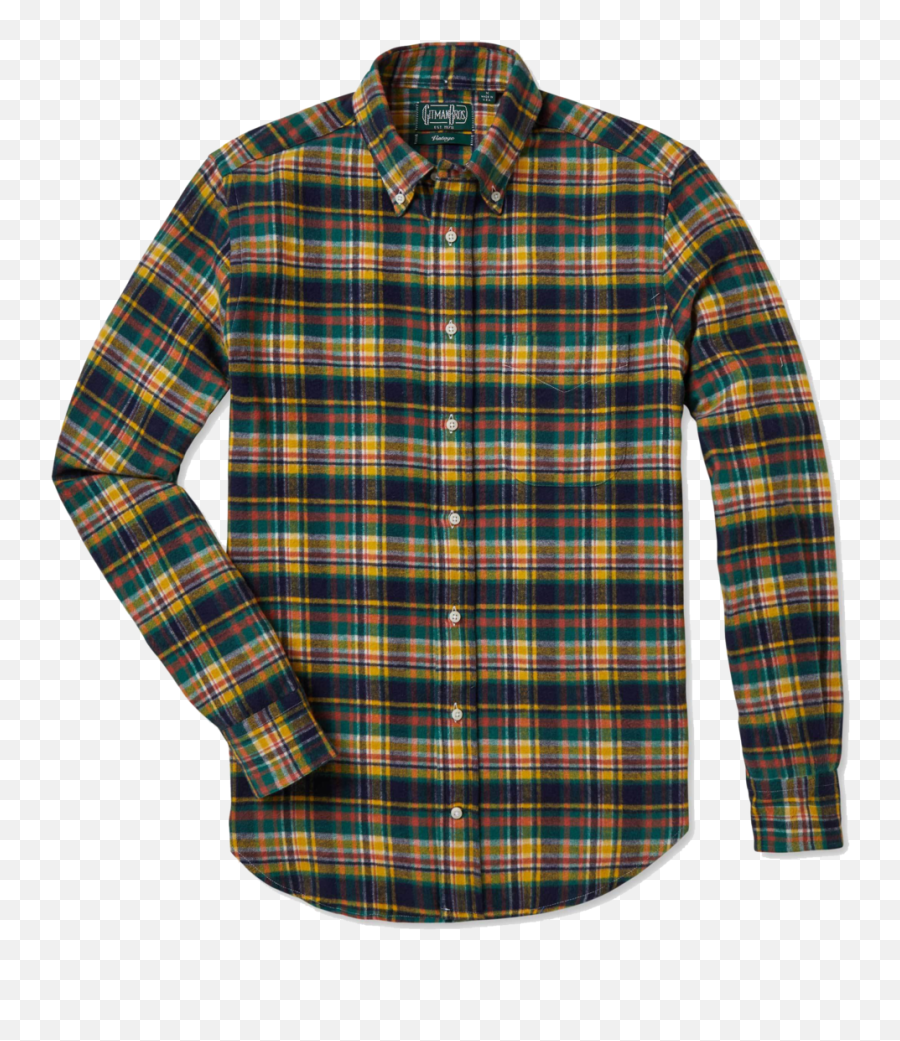 Hunter Plaid Flannel - Long Sleeve Png,Flannel Png