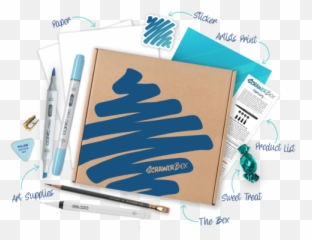 Art Supplies Subscription Box - Marking Tool Png,Art Supplies Png