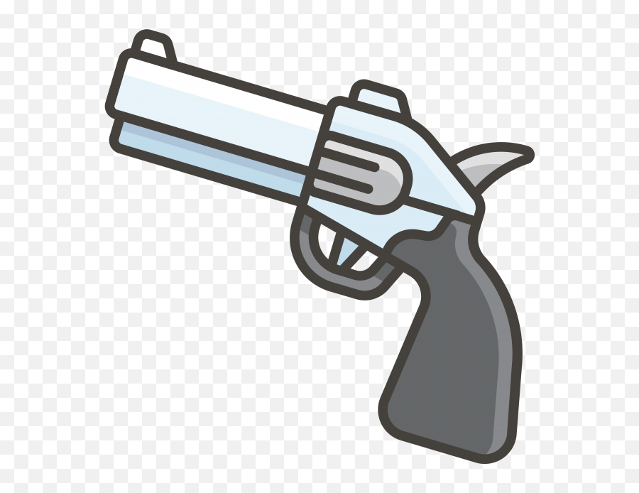 Pistol Emoji Png Transparent - Emoji Gun Png Clipart Gun Emoji Transparent Background,Revolver Transparent Background