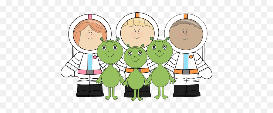 Aliens And Astronauts Clip Art - Clip Art Png,Alien Clipart Png