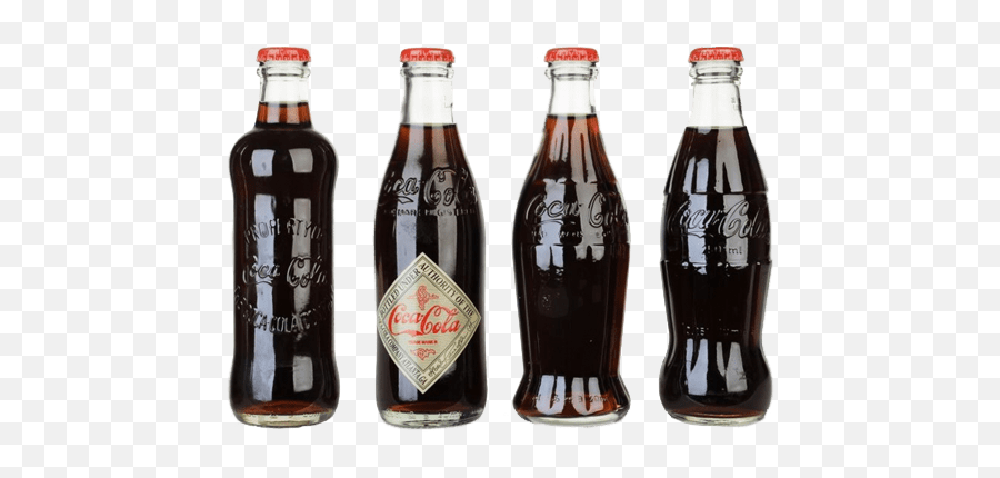 Range Of Vintage Coca Cola Bottles Png - First Bottle Of Coca Cola,Coca Cola Bottle Png