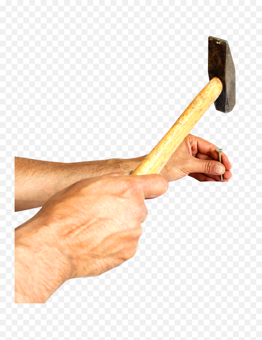 Hammering A Nail Png Image - Pngpix Hammer And Nail Png,Gavel Png