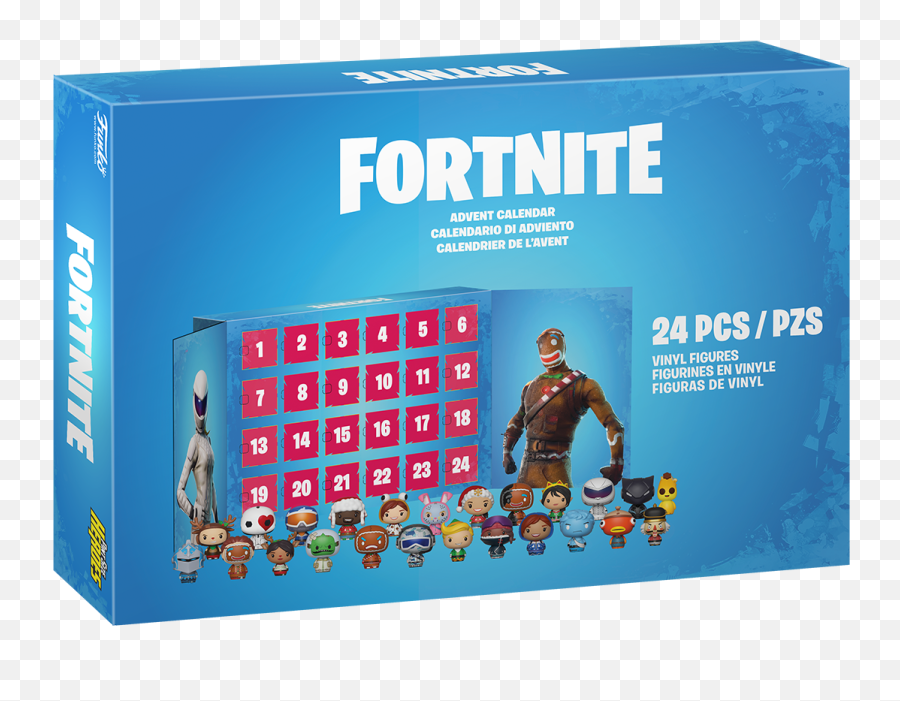 Advent Calendar Fortnite 24pc Psh - Advent Calendar For Teenager Boy Png,Fortnite Health Bar Png