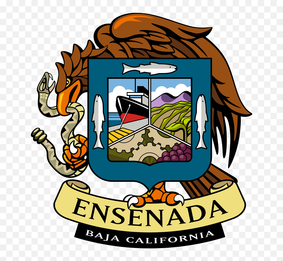 Filecoat Of Arms Ensenada Baja Californiapng - Ensenada Logo,California Png