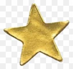 Download - Gold Star Sticker Png