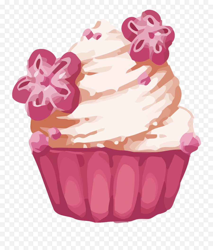 Cupcake Macaron Muffin Pastry - Cakes And Pastries Clipart Png,Pastry Png